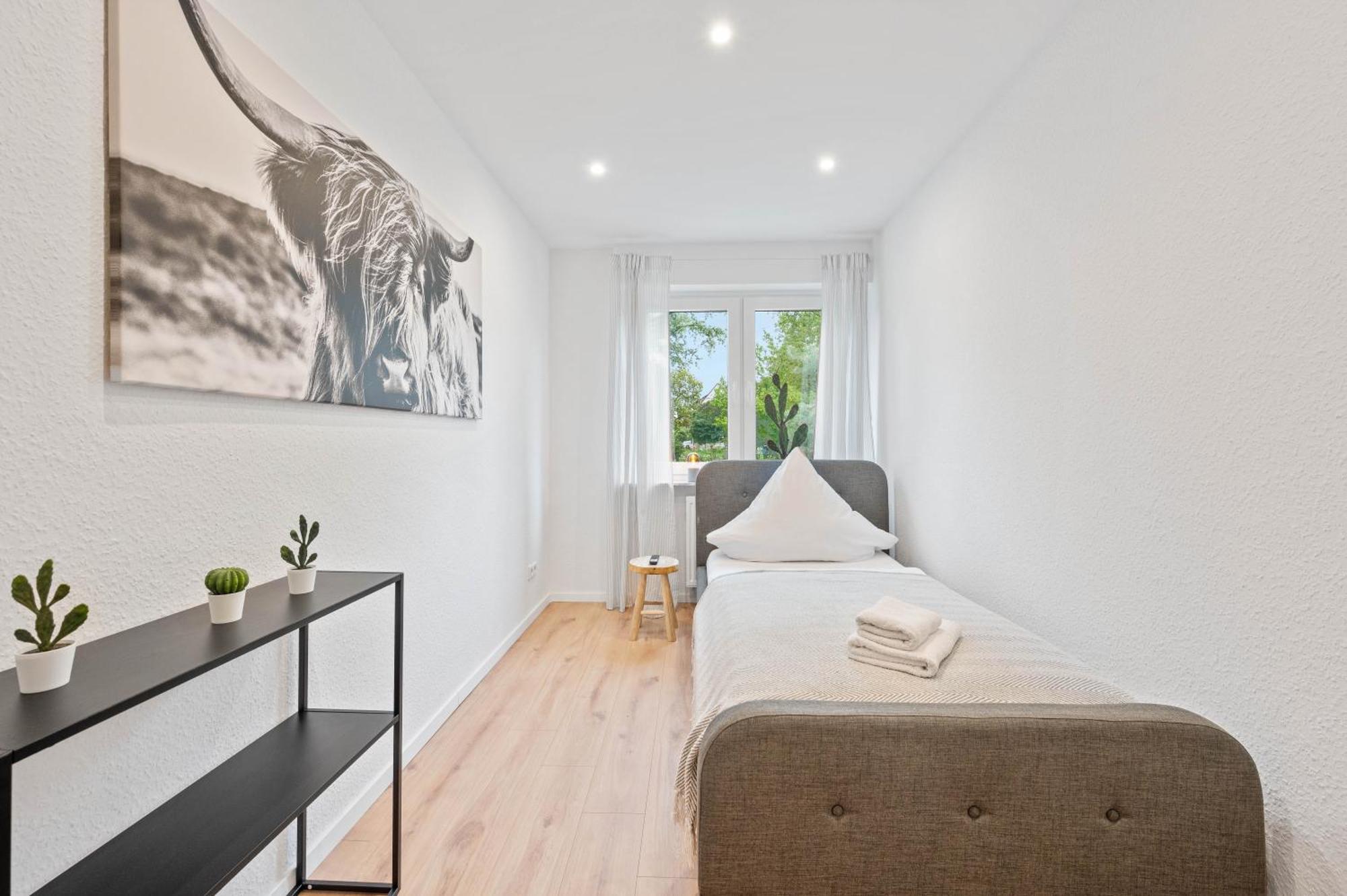 Casa Aguila - Ruhige, Zentrale 4 Zimmerwohnung In Viernheim Buitenkant foto