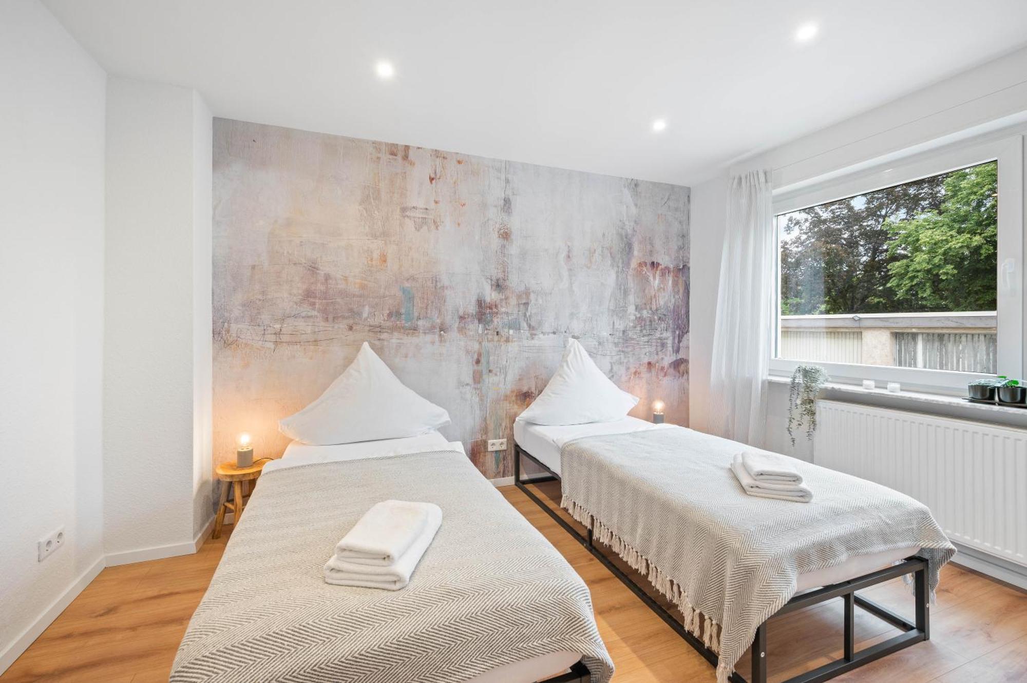 Casa Aguila - Ruhige, Zentrale 4 Zimmerwohnung In Viernheim Buitenkant foto