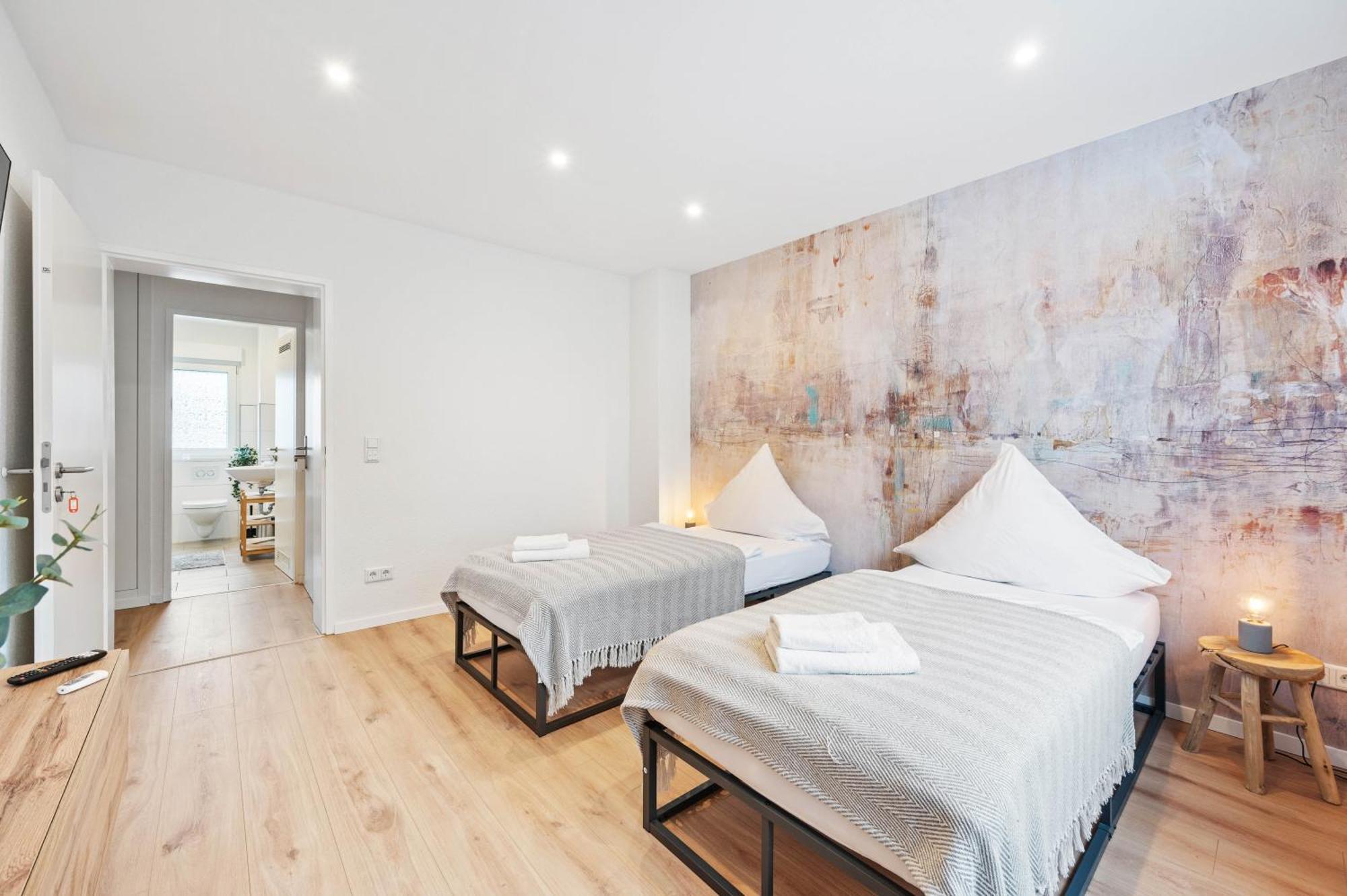 Casa Aguila - Ruhige, Zentrale 4 Zimmerwohnung In Viernheim Buitenkant foto